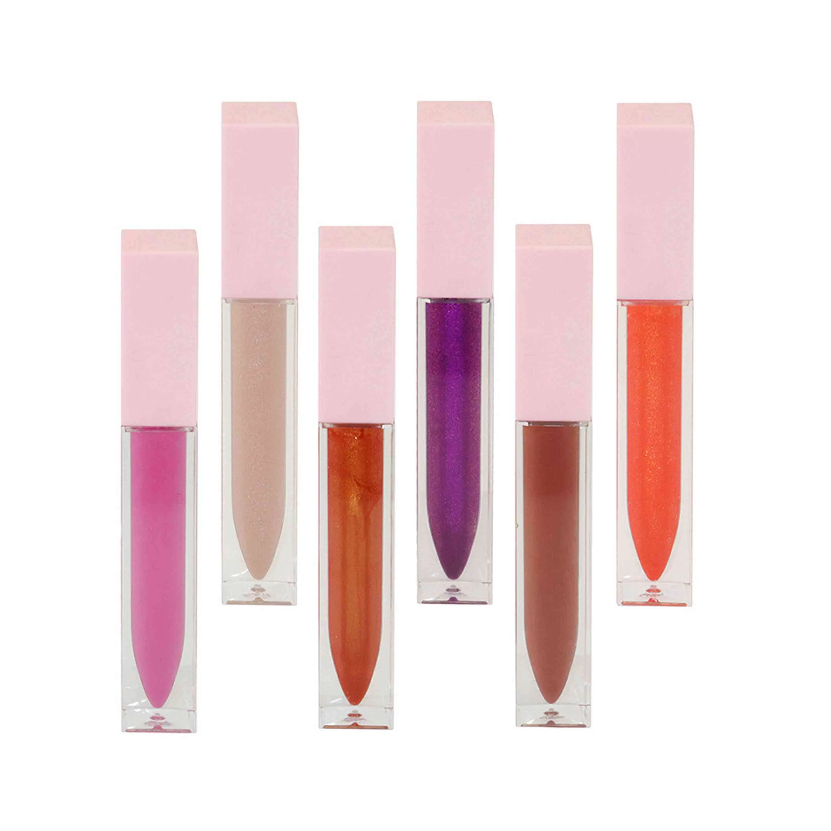 IPrivate Label High Shine Lip Gloss Custom Logo Vegan Liquid Lipstick mit wasserfester feuchtigkeitsspendender Formel für die Lippen