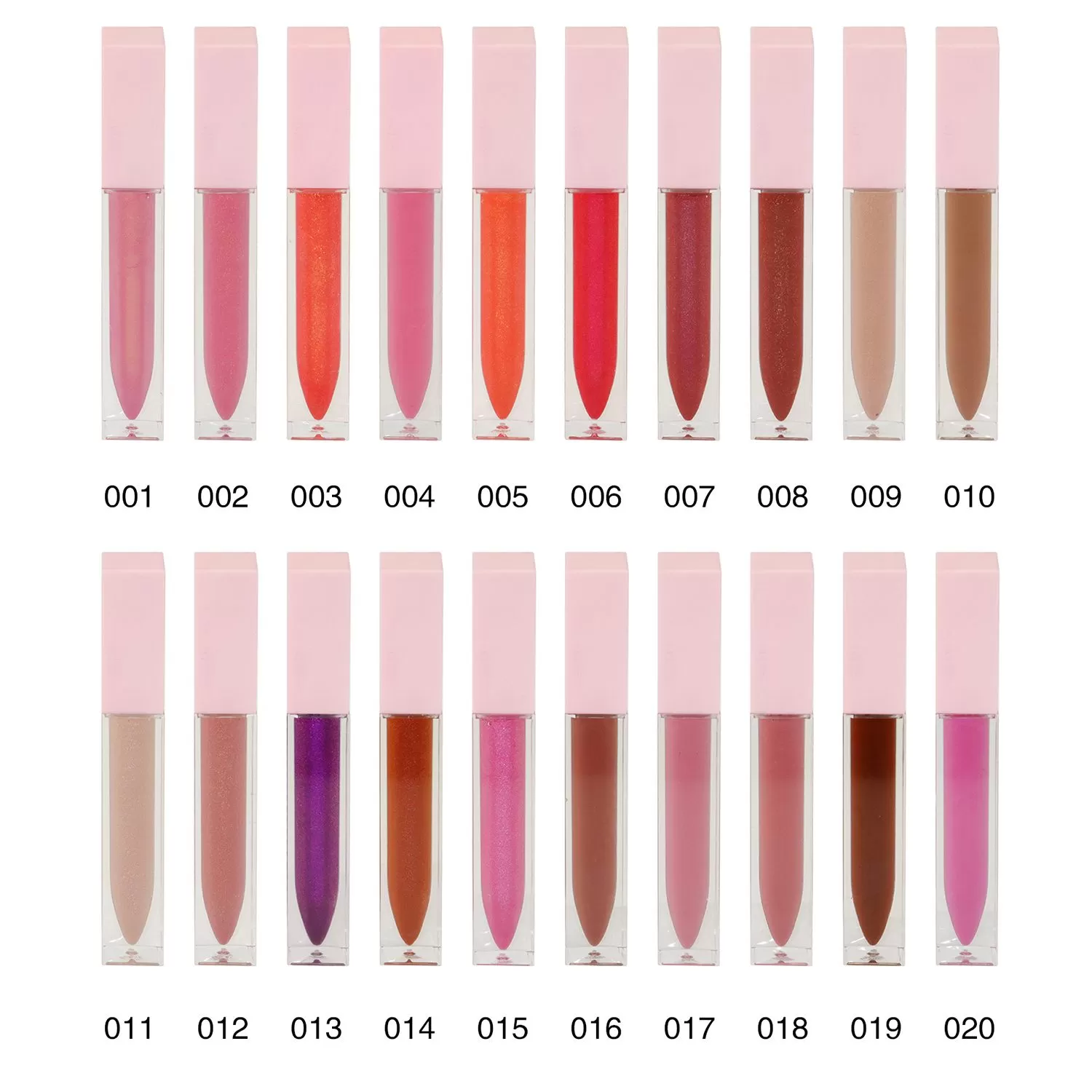 Private Label High Shine Lip Gloss Custom Logo Vegan Liquid Lipstick with Waterproof Moisturizing Formula for Lips