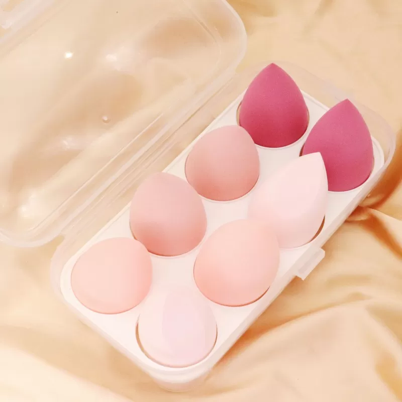 4 Pcs Makeup Sponge Set Multi-shape Latex-Free Vegan Makeup Sponges