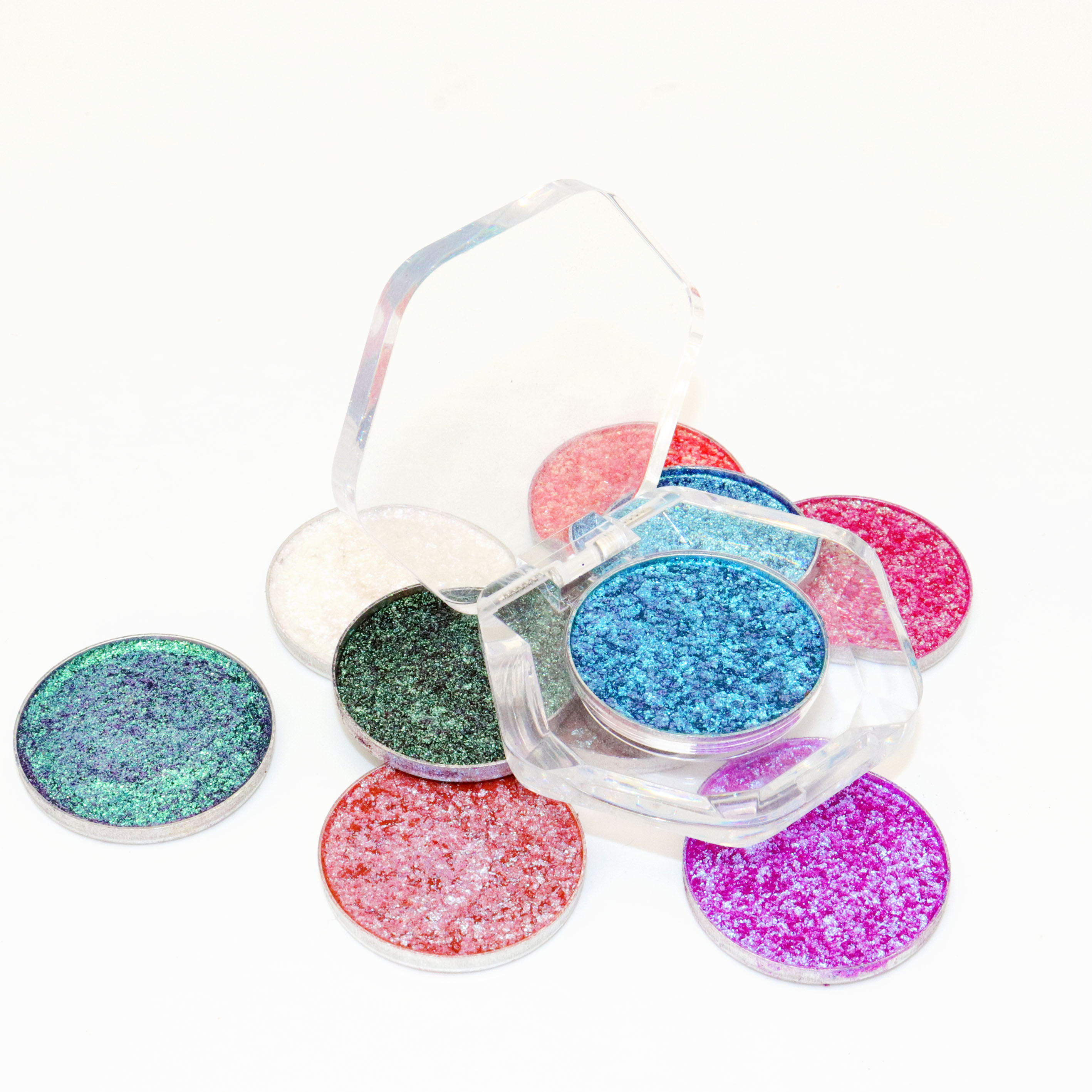 Hot Sales High Pigment Duochrome Eyeshadow Chameleon Eyeshadow Over 100 Colors Option