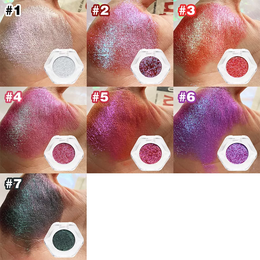 Hot Sales High Pigment Duochrome Eyeshadow Chameleon Eyeshadow Over 100 Colors Option