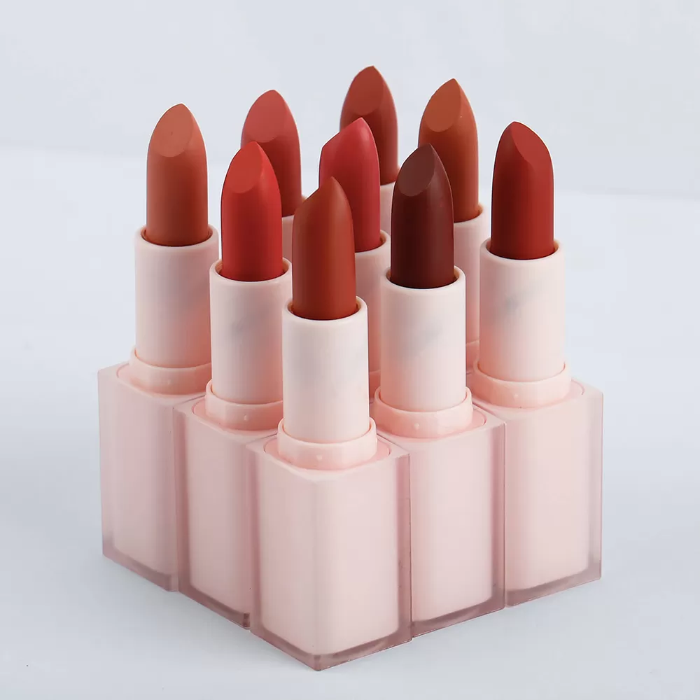 Wholesale 14 Colors Matte Red Lipstick Vegan Long Lasting Lipstick