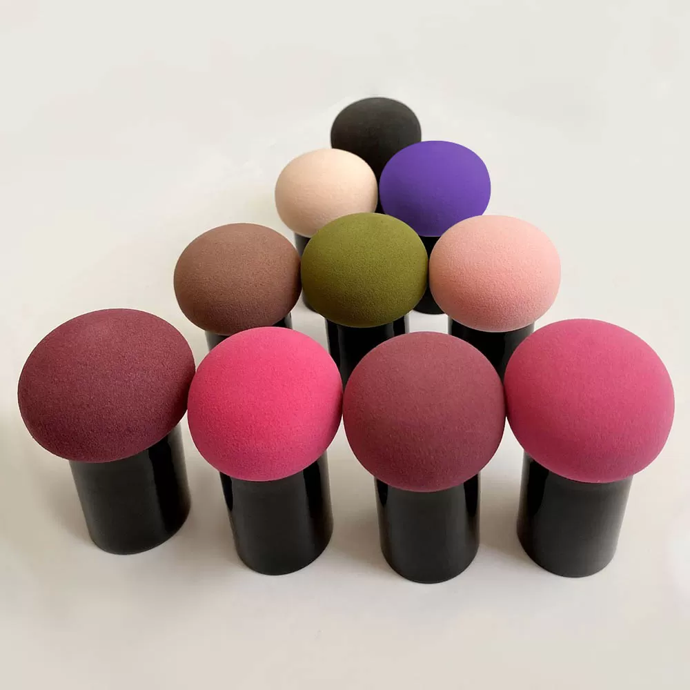 Custom Latex Free Mushroom Makeup Sponge Face Makeup Puff Sponges