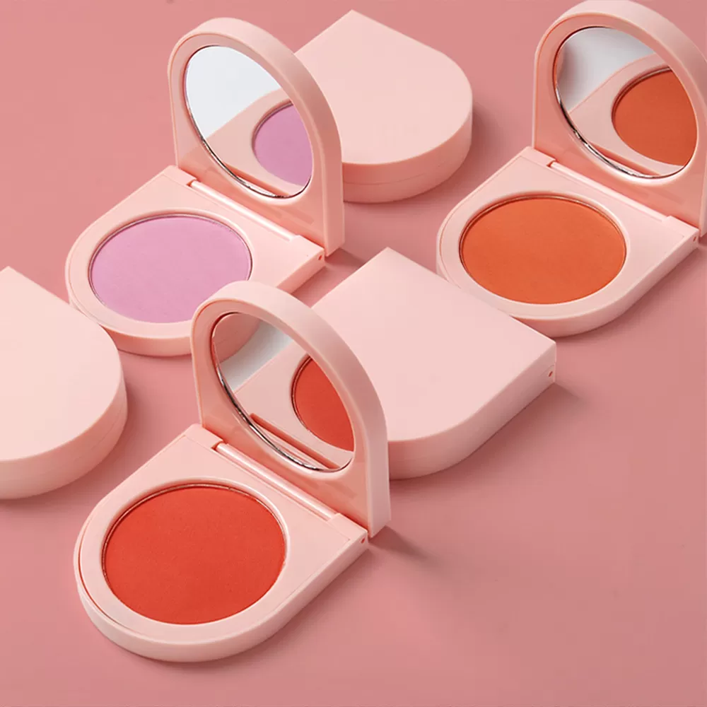 Private Label Single Pressed Powder Blush 8 Colors Face Cheek Makeup Blusher palette