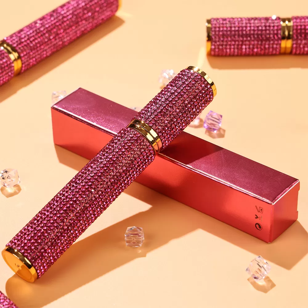 Hot Selling Pink Gold Diamond Mascara Long Lasting Waterproof Mascara