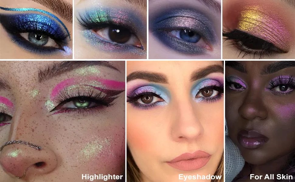 Shimmering Color-Shifting Eyeshadow