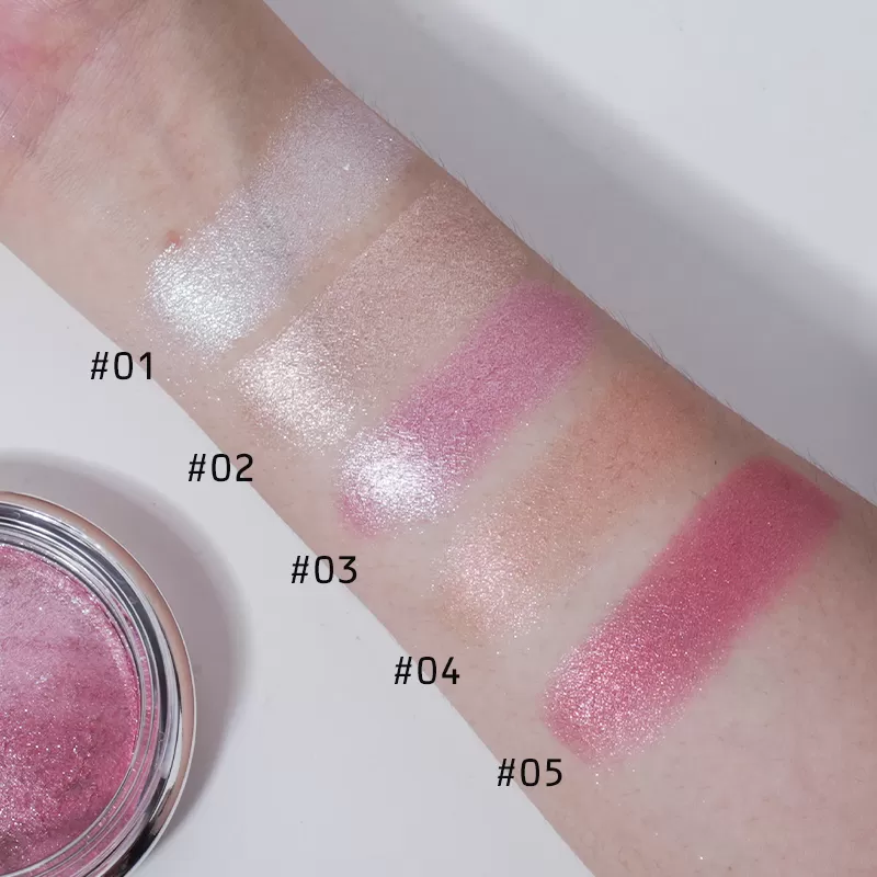 Hot Selling Cosmetics Face Makeup Creamy Highlighter Face Body Brighten Powder Highlighter