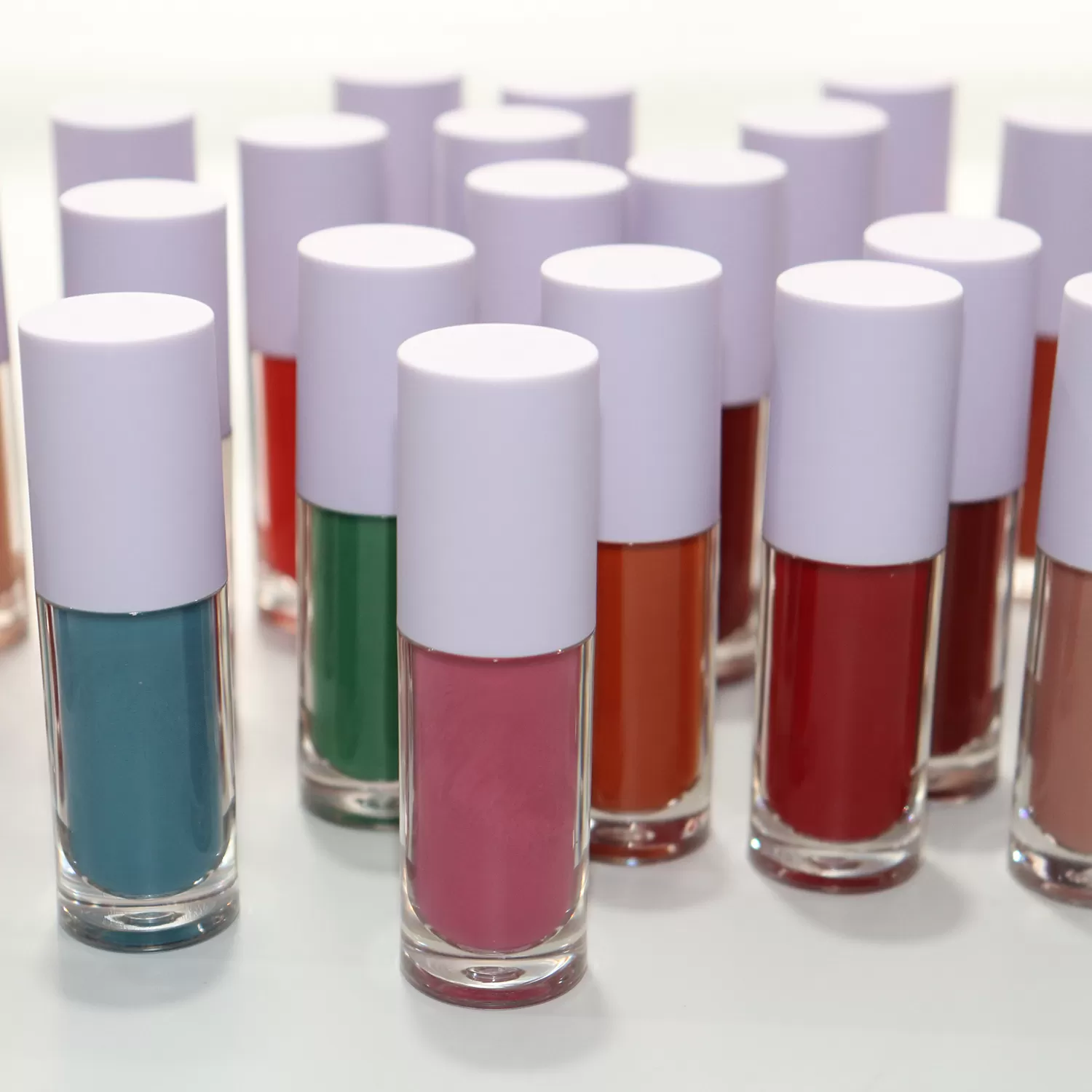Wholesale Matte Lipstick Mineral Waterproof Long Lasting 31 Colors Liquid Lipstick Red DIY Packaging