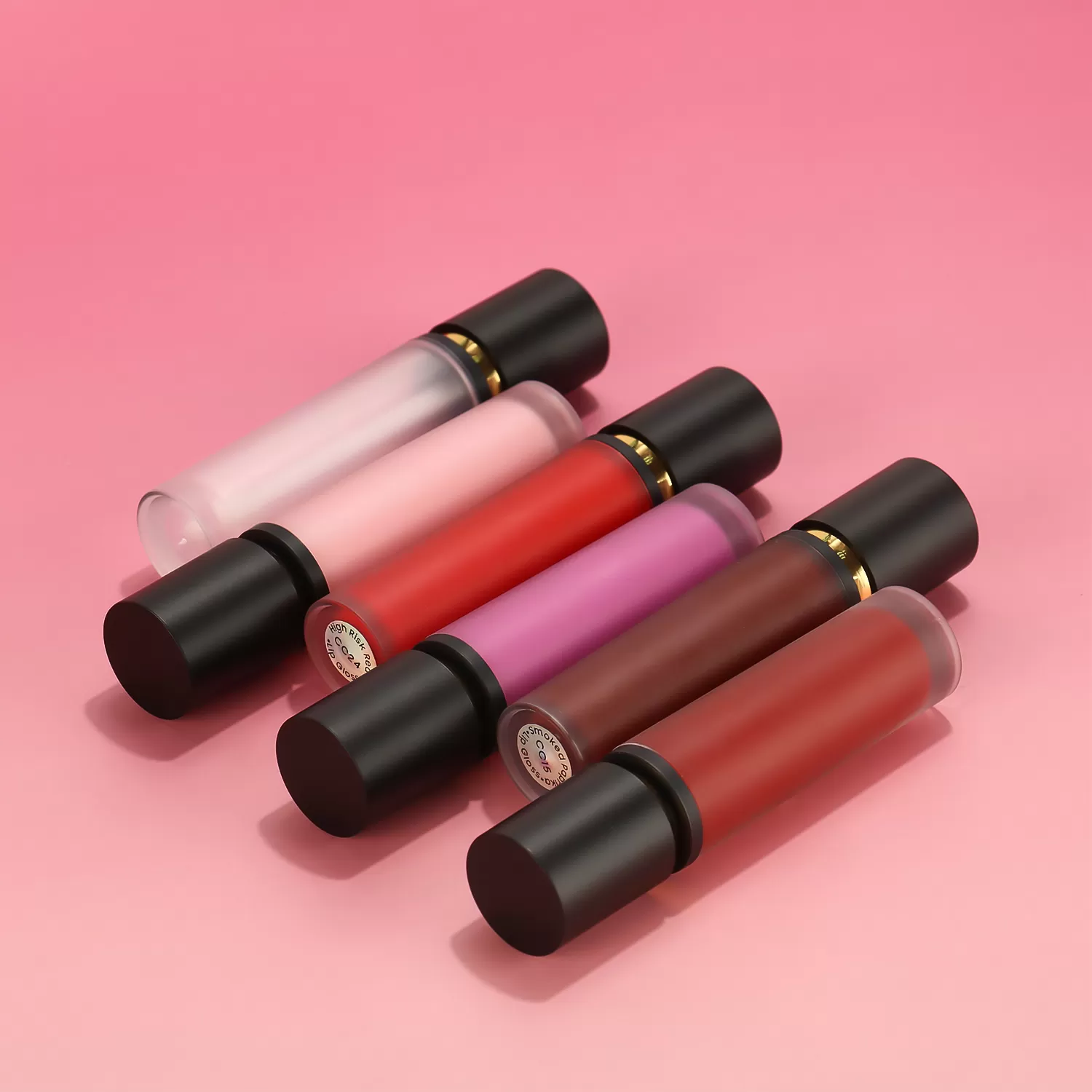 Custom Formula 24Colors Moisturizing Lip Gloss Plumper 34Colors Matte Liquid Lipstick Long Lasting