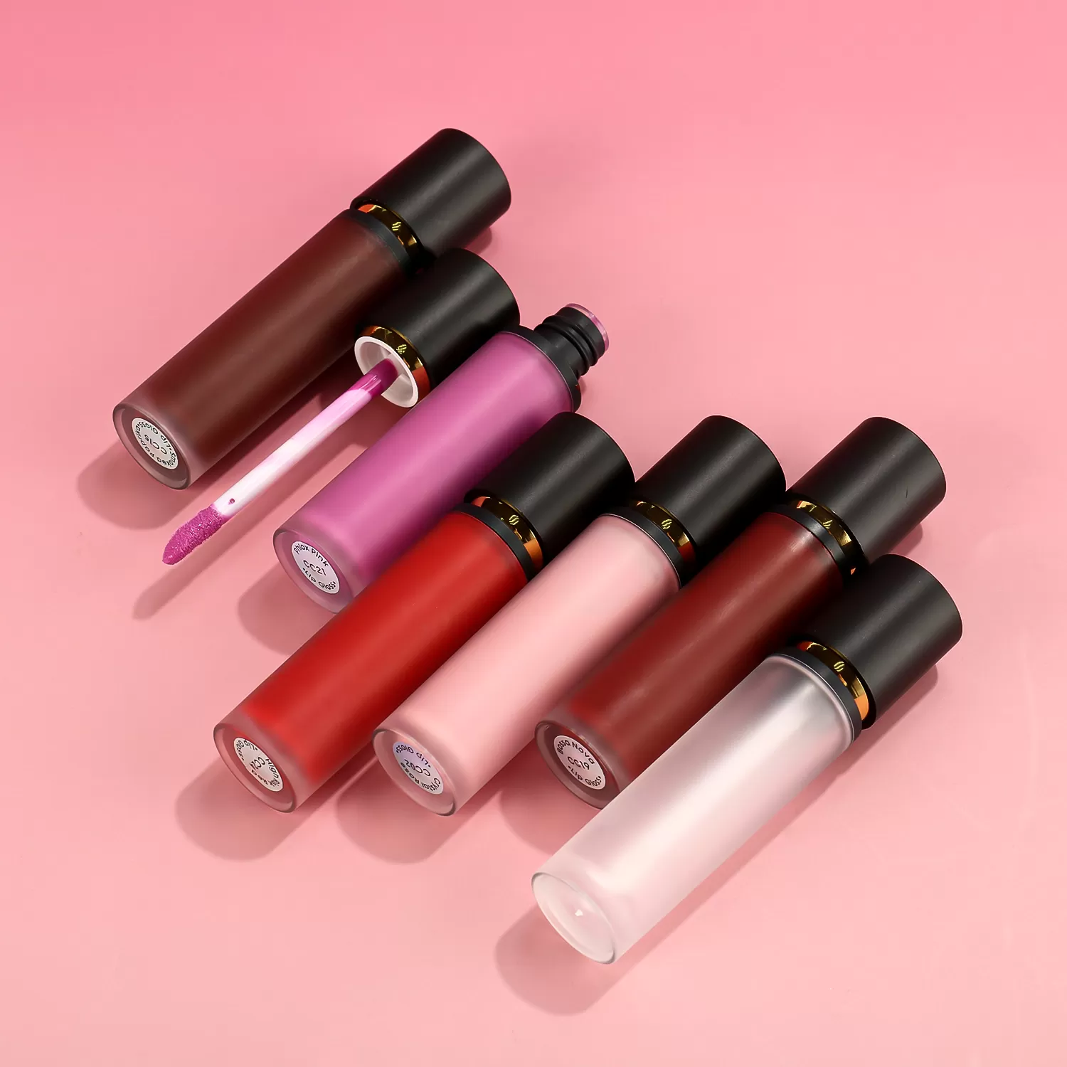 Custom Formula 24Colors Moisturizing Lip Gloss Plumper 34Colors Matte Liquid Lipstick Long Lasting